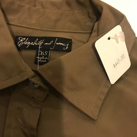 Elizabeth & James 'Bonfire Belted' Button Up Shirt - Picture 4 of 7